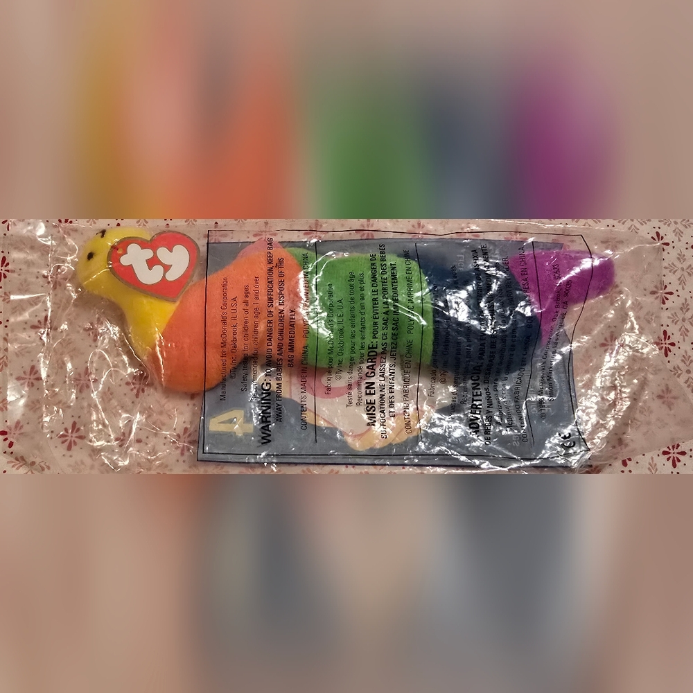 McDonald's TY Beanie Baby Inch Still In Package